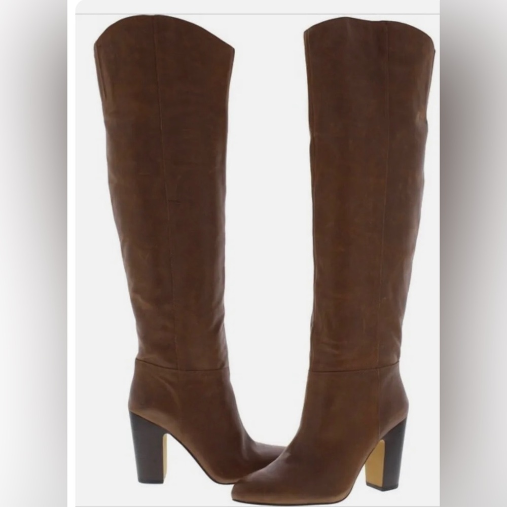 Vince Camuto Corinne Over the Knee Boots brown size 8.5